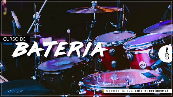 Curso de Bateria da Blackbird Escola de Música & Arte