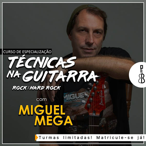 Curso de Guitarra Rock e Hard Rock da Blackbird Escola de Música & Arte